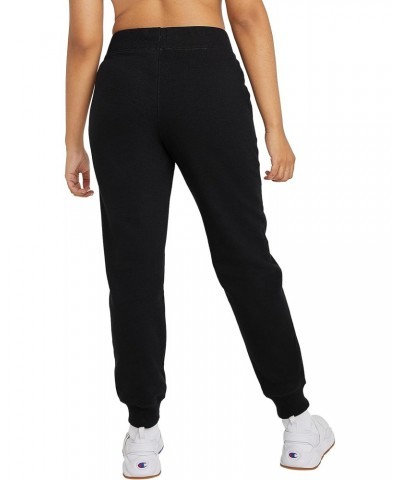 Champion, Powerblend, Fleece, Warm and Comfortable Joggers for Women, 29" (Plus, Black, Medium $25.17 Activewear