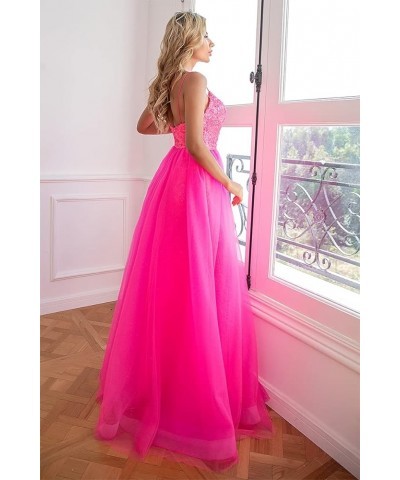 Sexy Mermaid Sequin Prom Dresses with Slit V Neck Formal Dresses Spaghetti Party Gowns with Detachable Train WZY69 Blush Pink...