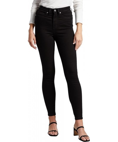 Women's Infinite Fit High Rise Skinny Leg Jeans Black $29.08 Jeans