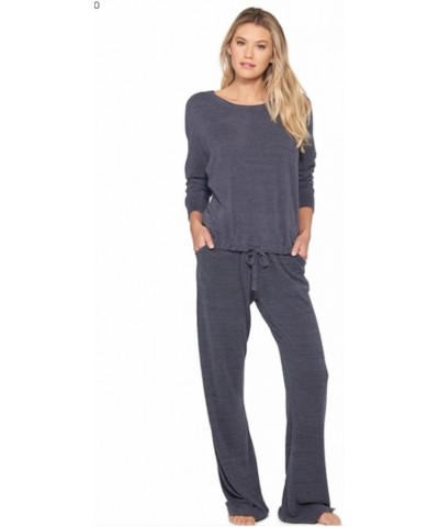 CozyChic Ultra Lite Slouchy Pullover for Women, Ultra Soft Long Sleeve, Crew Neck Pullover Pacific Blue $48.41 Sweaters