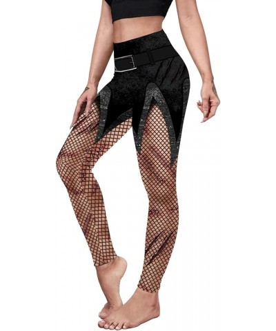 Women's Digital Print Pants Stretchy Ankle Elastic Tights Leggings Pattern 230-1089 $14.74 Pants