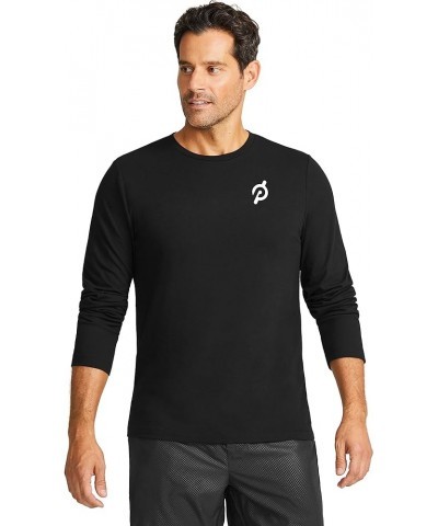 Unisex Classic Long Sleeve Shirt Black P Pocket Logo $28.09 Activewear