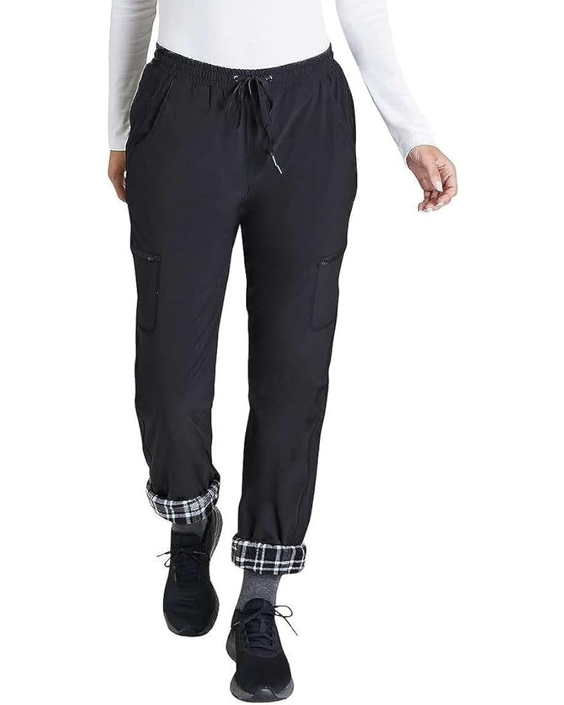 Women's Stretch Fleece Lined Polar Pant Black $21.13 Pants