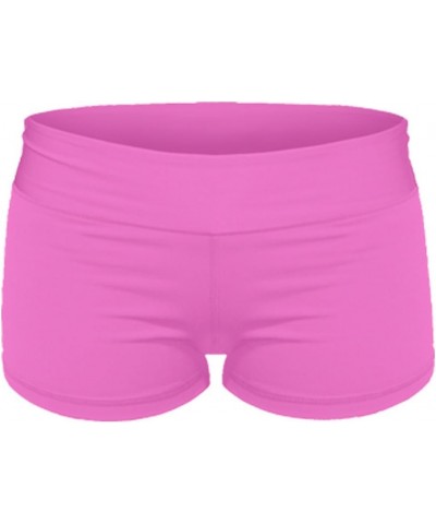 Yoga Shorts - Booty Shorts 2" Inseam Pink $11.59 Activewear