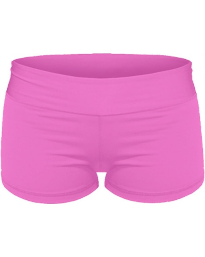 Yoga Shorts - Booty Shorts 2" Inseam Pink $11.59 Activewear