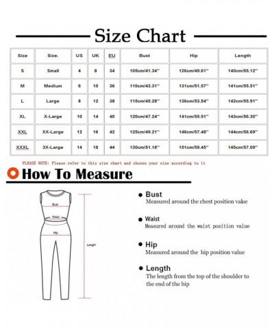 Jumpsuits for Women Casual Spaghetti Strap Romper Sleeveless Wide Leg Overalls Loose Baggy Jump Suits with Pockets A06-jumpsu...