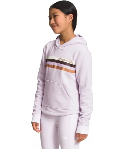 Girls' Camp Fleece Pullover Hoodie Sweatshirt Lavender Fog/Multi/Color Print $10.80 Hoodies & Sweatshirts