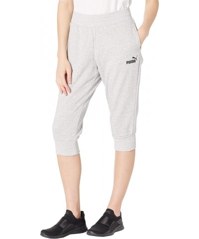 Women's Essentials Capri Sweatpants Light Gray Heather $15.63 Activewear