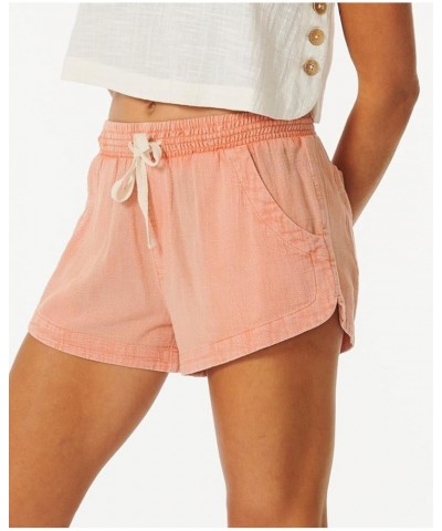 Girls' Classic Surf Shorts Coral $18.88 Shorts