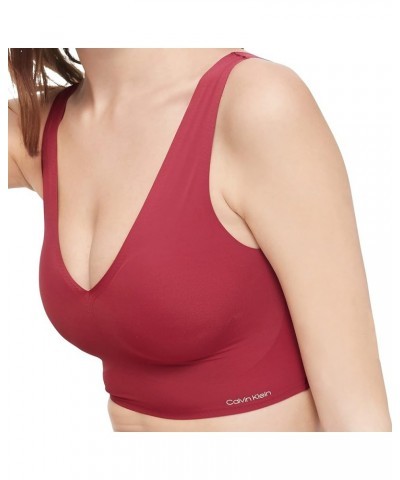 Women's Invisibles Comfort Seamless Lightly Lined V Neck Bralette Bra Rebellious $12.10 Lingerie