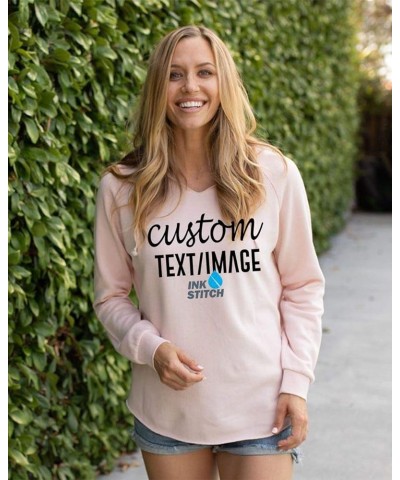 Women PRM2500 Custom Design Your Own Lightweight Hoodie Sweatshirts -Multicolors Bone $18.00 Hoodies & Sweatshirts