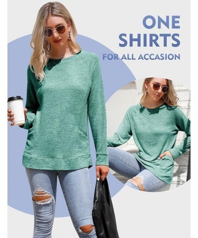 V Neck T Shirts Women Ultra Soft Tshirts Cooling T Shirt for Women Summer Tops T-Shirts Trendy Tops for Women Green Tops $7.9...