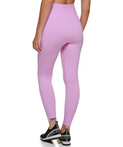 Women's Sport Tummy Control Workout Yoga Leggings Tulle Ankle Logo $21.98 Activewear