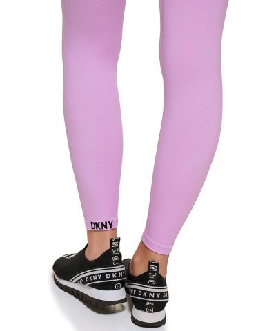 Women's Sport Tummy Control Workout Yoga Leggings Tulle Ankle Logo $21.98 Activewear