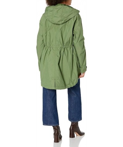 Women's Hooded Cheviot Heavy Jacket Evergreen $17.84 Jackets