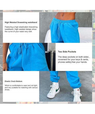 Fleece Sweatpants Women Baggy - Womens Sweatpants Sweats Y2K, Drawstring Sweatpants for Teen Girls Espresso(fleece Lined) $12...