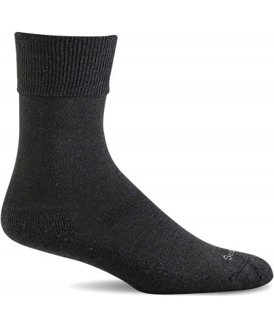 Women's Easy Does It Relaxed Fit Sock Black $10.50 Activewear