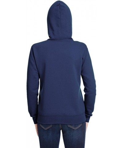 LSF73R Women's Sofspun Full-Zip Hooded Sweatshirt J. Navy $18.69 Activewear