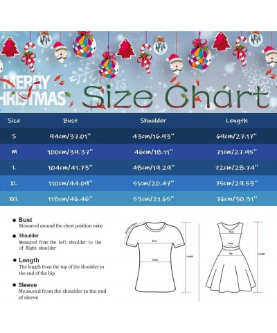 Women Merry Christmas T Shirts Santa Xmas Tree Elk Funny Crewneck Tshirt Casual Novelty Graphic Short Sleeve Tee Tops 471-tue...