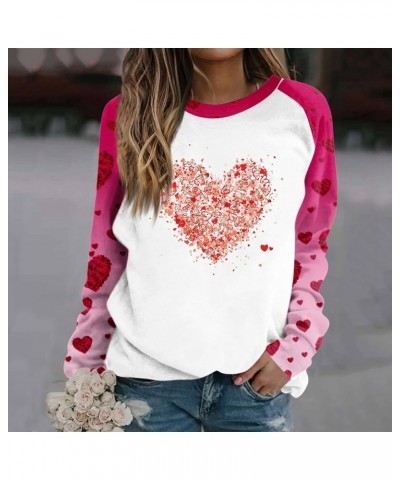 Cute Tops For Women Dressy Casual Winter Shirts Long Sleeve Blouses Floral Print Ladies Sweatshirts Crewneck Clothes Ae03-hot...