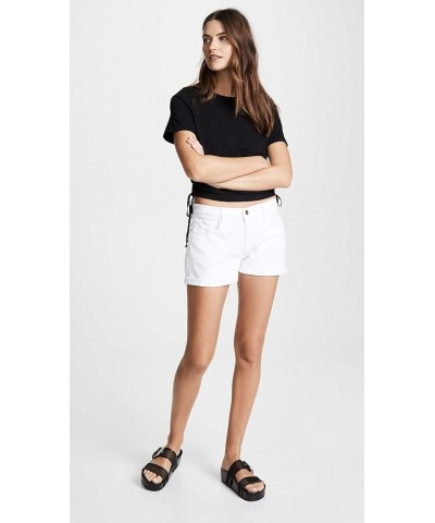 Women's Le Cutoff Cuffed Shorts Blanc $44.42 Shorts