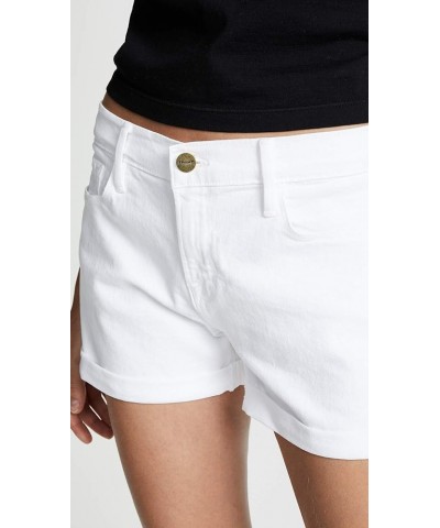 Women's Le Cutoff Cuffed Shorts Blanc $44.42 Shorts