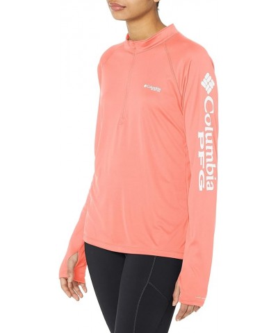 Women's Tidal Tee 1/4 Zip Cocoa Butter/White Logo Medium $29.00 Others