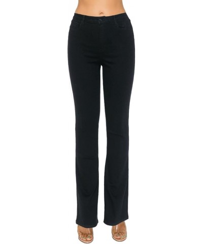 Women's High Rise Repreve Bootcut Jeans Black $16.42 Jeans