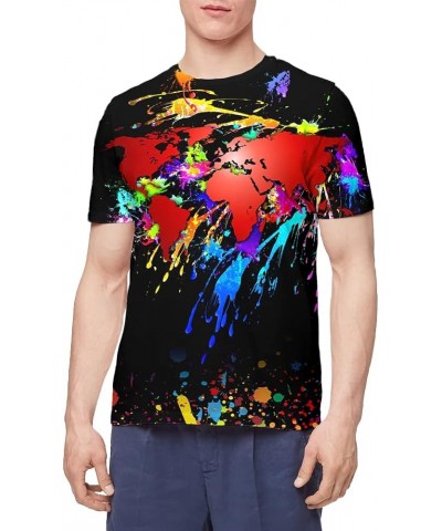 Unisex Stylish 3D Printed Shirts Short Sleeve Graphic T-Shirts Tops Tees for Men and Women Style40 $13.56 T-Shirts